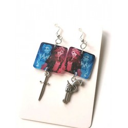 Arcane Jinx and Vi Earrings
