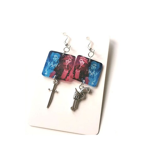 Arcane Jinx and Vi Earrings